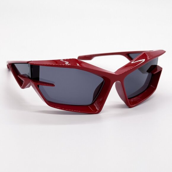 NEW GIVENCHY GV40049U 66 RED UNISEX SUNGLASSES GIVENCHY